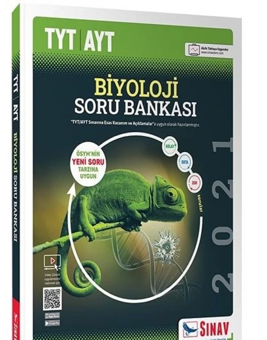 Sınav Yayınları TYT AYT Biyoloji Soru Bankası