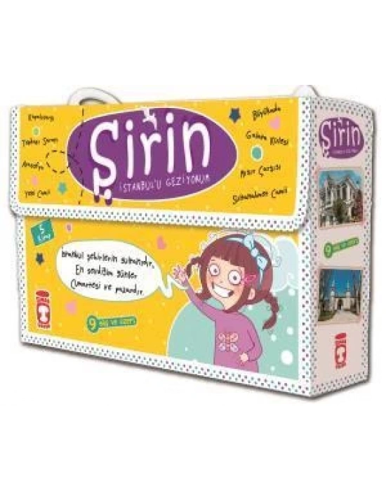 Şirin İstanbulu Geziyorum 1 - 5 KİTAP