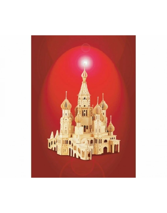 ST PETERSBURG CHURCH AHŞAP PUZZLE