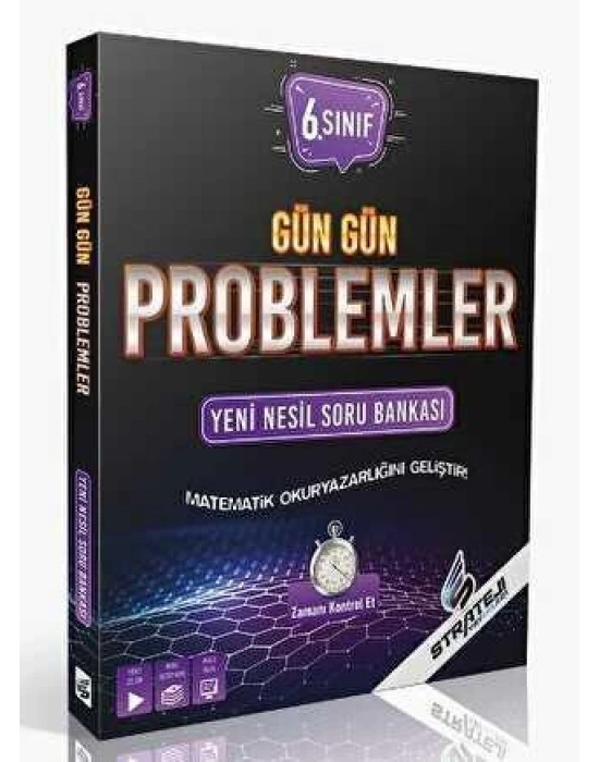 STRATEJİ 6. Sınıf Gün Gün Problemler Yeni Nesil Soru Bankası