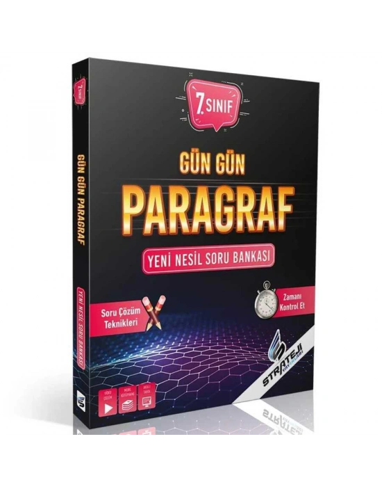 STRATEJİ 7. Sınıf Gün Gün Paragraf Soru Bankası