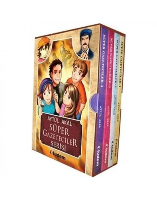 SÜPER GAZETECİLER SERİSİ SET 4 KİTAP TUDEM