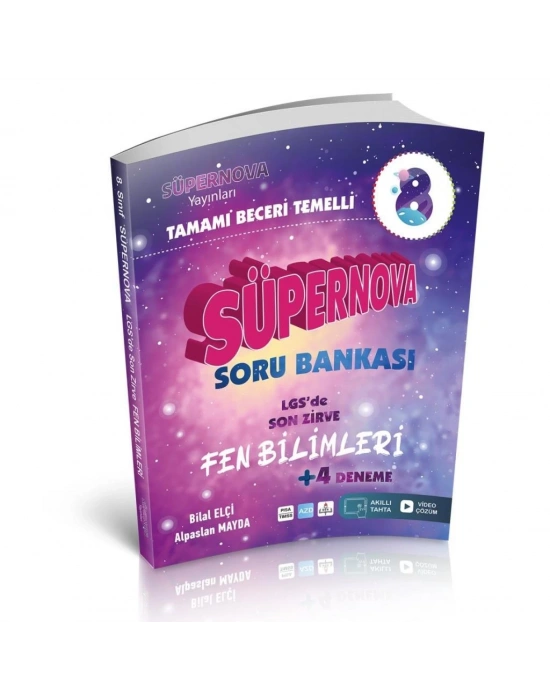 SÜPER NOVA 8. SINIF FEN BİLİMLERİ SORU BANKASI