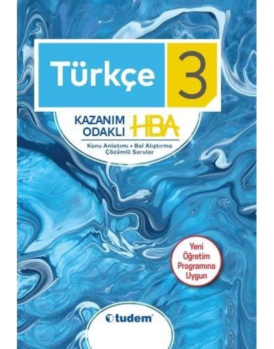 TUDEM 3. SINIF TÜRKÇE KAZANIM ODAKLI HBA