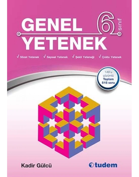 TUDEM 6. SINIF GENEL YETENEK KİTABI