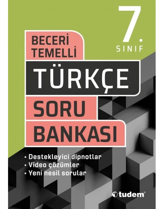 TUDEM 7. SINIF BECERİ TEMELLİ TÜRKÇE S.B.