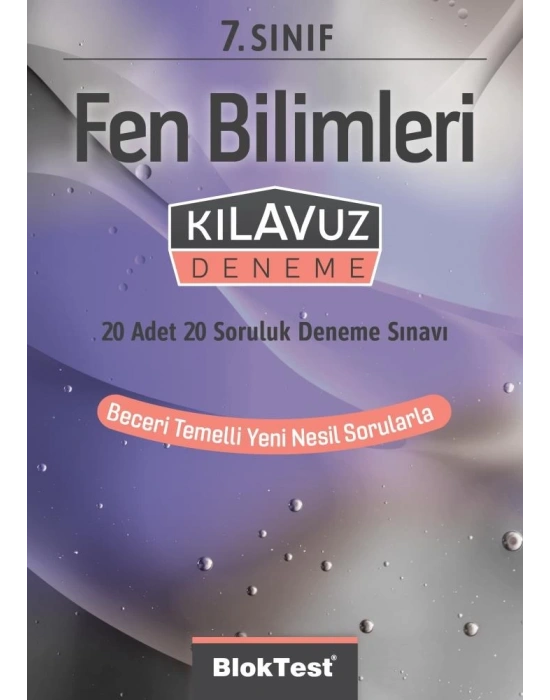TUDEM 7. Sınıf Bloktest Fen Bilimleri Kılavuz Deneme