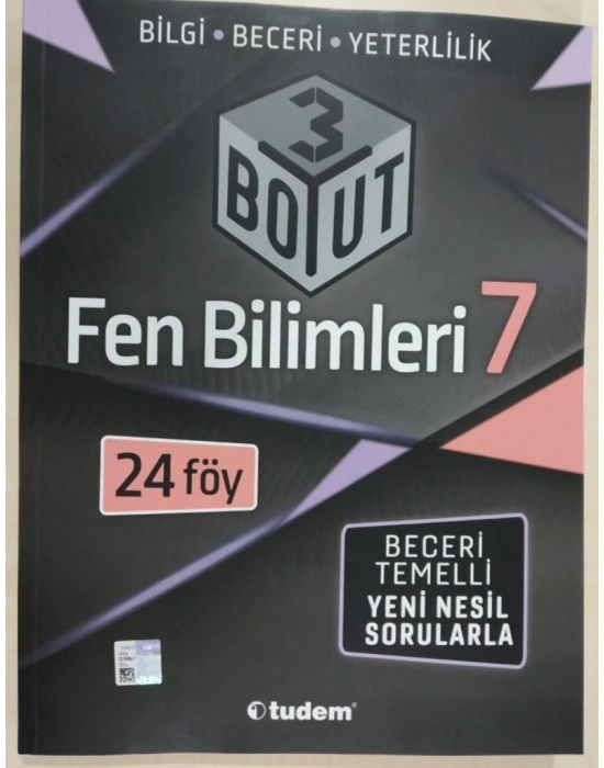 Tudem 7. Sınıf Fen Bilimleri 3 Boyut