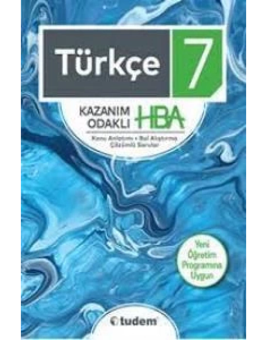 TUDEM 7. SINIF TÜRKÇE KAZANIM ODAKLI HBA