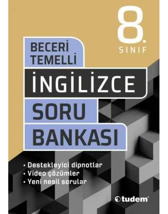 TUDEM 8. SINIF BECERİ TEMELLİ İNGİLİZCE SB.
