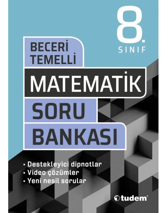 Tudem 8. Sınıf Beceri Temelli Matematik Soru Bankası