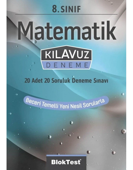Tudem 8. Sınıf Bloktest Matematik Kılavuz Deneme