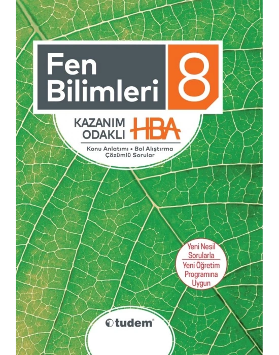 TUDEM 8. SINIF FEN BİLİMLER KAZANIM ODAKLI HBA