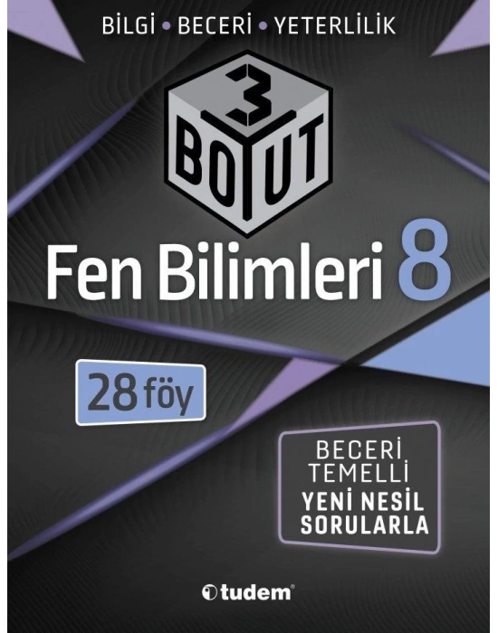 Tudem 8. Sınıf Fen Bilimleri 3 Boyut
