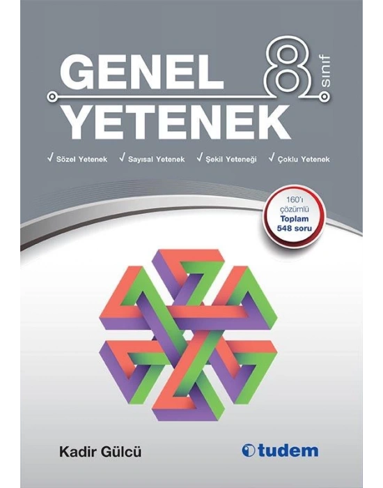 TUDEM 8. SINIF GENEL YETENEK KİTABI