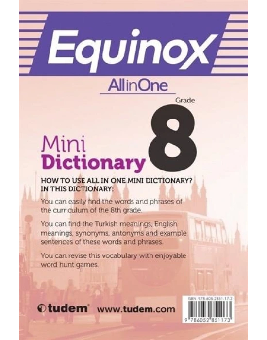 TUDEM 8. SINIF MINI DICTIONARY EQUINOX