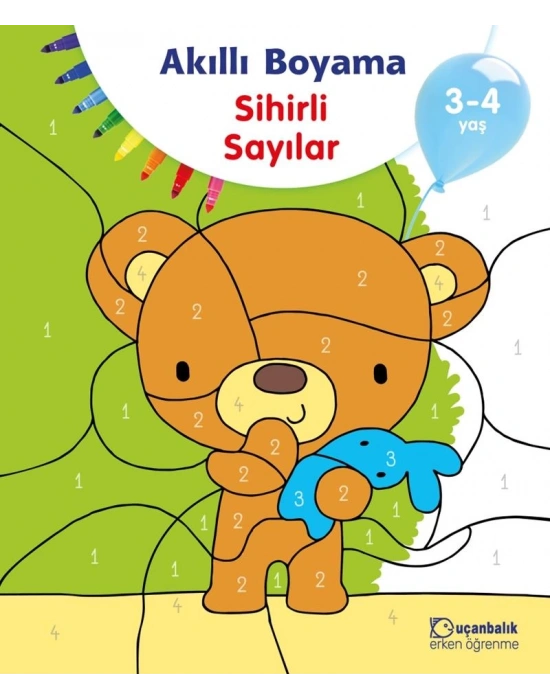 TUDEM AKILLI BOYAMA - SİHİRLİ SAYILAR 3-4 YAŞ