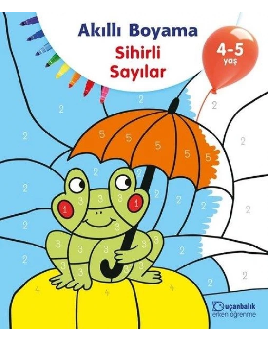 TUDEM AKILLI BOYAMA - SİHİRLİ SAYILAR 4-5 YAŞ
