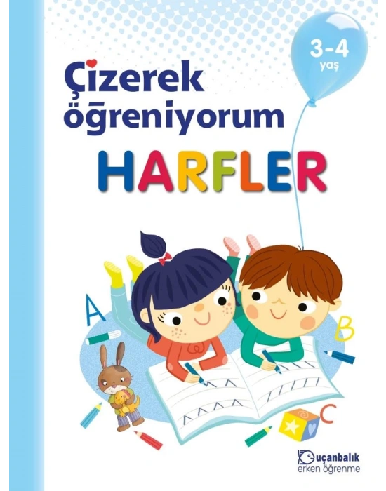 TUDEM ÇİZEREK ÖĞRENİYORUM - HARFLER 3-4 YAŞ