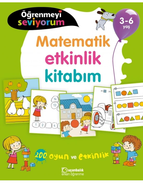 TUDEM ÖĞRENMEYİ SEVİYORUM- MATEMATİK ETKİNLİK KİTABIM 3-6 YAŞ