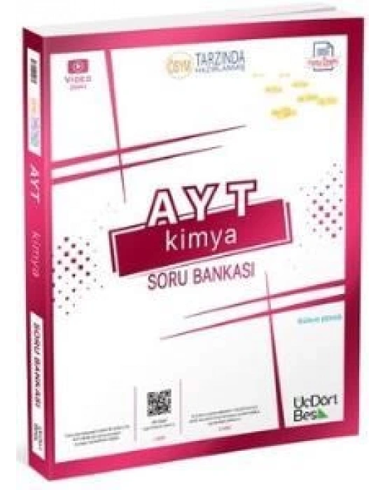 ÜÇDÖRTBEŞ AYT KİMYA SORU BANKASI