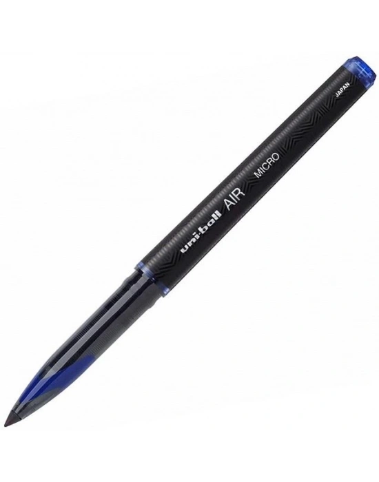 Uniball AIR 0.5 Roller Kalem Siyah Gövde - Mavi