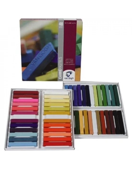 Van Gogh Kare Pastel 48Li