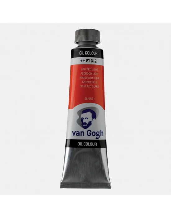 V.GOGH 40ML YAĞLI BOYA AZO RED LIGHT 312