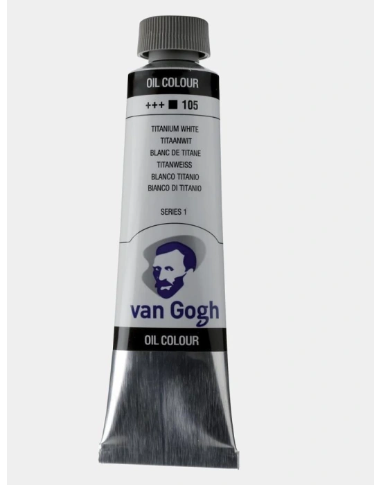 V.GOGH 40ML YAĞLI BOYA TITANIUM WHTE 105