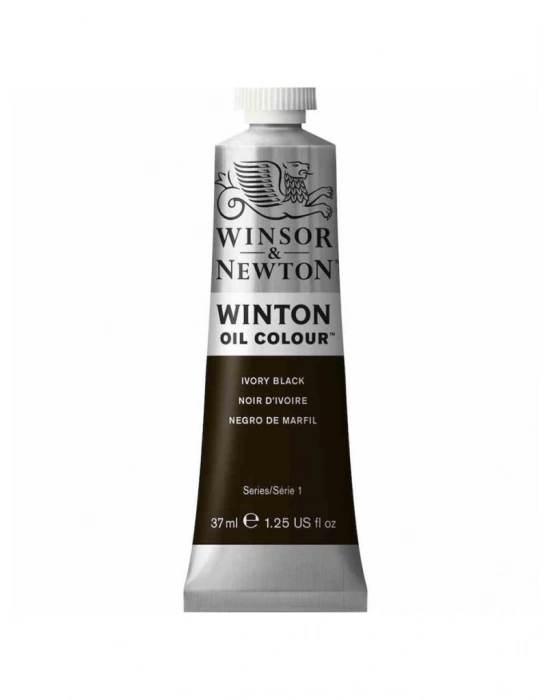 W&N Winton OC 37ml Ivory Black 331 (24)