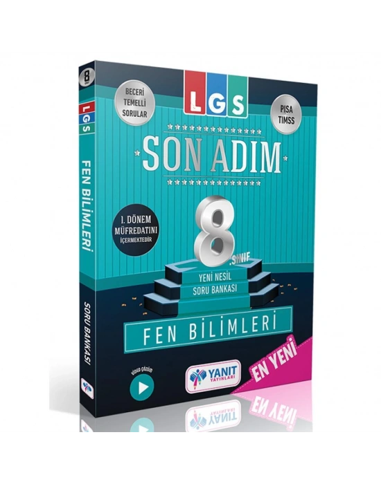 YNT 8. SINIF SON ADIM FEN BİLGİSİ SORU BANKASI 1. DÖNEM YANIT Y.