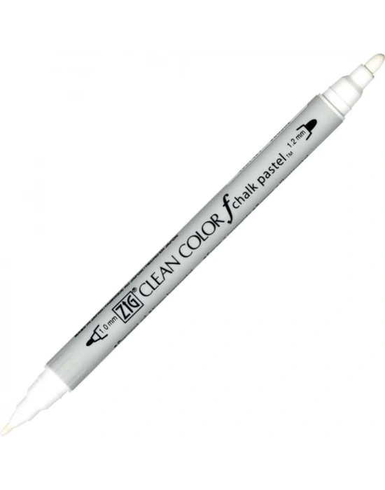 ZIG CLEAN COLOR F CHALK PASTEL TCS-6500 000 WHITE