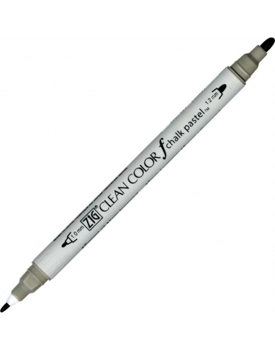 ZIG CLEAN COLOR F CHALK PASTEL TCS-6500 012 GRAY