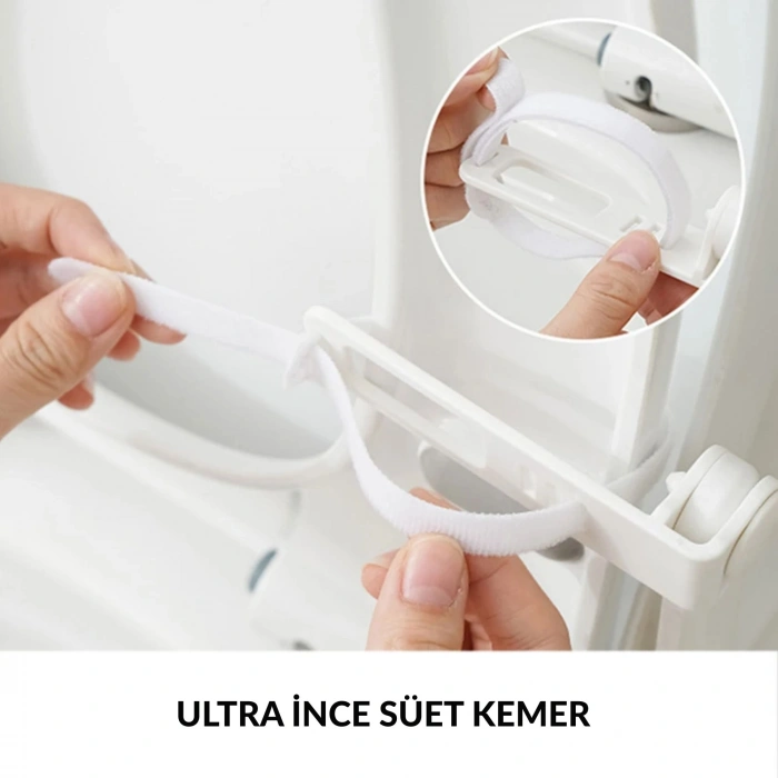 EtaShop Ayak Pedallı Klozet Kapak Kaldırma Aparatı Delme Gerektirmeyen Hijyenik Tuvalet Kapağı Kaldırıcı Ayak Pedallı WC Aksesuarı ABS