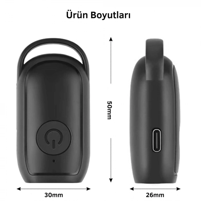 EtaShop Ultrasonik Köpek Kovucu  Şarjlı Portatif Anti Bark Eğitim Cihazı 8 m Menzil