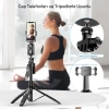 EtaShop Akıllı 360° Yüz Takipli Telefon Gimbal Standı Otomatik Döner Tripod Başlığı, Şarjlı Vlog LIVE Tutucu