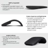 EtaShop Katlanabilir Kablosuz 2.4G Arc Mouse Sessiz Dokunmatik 1000 DPI Taşınabilir Ergonomik Fare