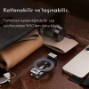EtaShop Manyetik Taşınabilir Telefon Tutacağı Katlanabilir 360° Seyahat Standı MagSafe Uyumlu