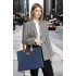 Kadın Casual Su Geçirmez 13-14 İnç Lacivert- Taba Evrak Notebook Laptop Çantası