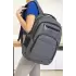 Büyük Boy Su Geçirmez 15,6 inç Antrasit Notebook Laptop Sırt Çantası