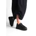 Bıana Bağcıklı Ortopedik Taban Kadın Sneaker Spor Ayakkabı St - Siyah