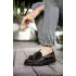 TB002 RST Loafer Verniciata Erkek Ayakkabı SIYAH