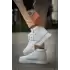 TB057 GBZ Ghost Line Erkek Bot BEYAZ / BEYAZ