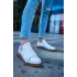 TB191 CKT Side Buckle Erkek Ayakkabı BEYAZ
