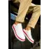 TB979 Santoni GBT Spor Erkek Ayakkabı BEYAZ/KIRMIZI