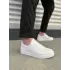 Tb165 Elite Bağcıklı Cilt Erkek Günlük Sneaker Ayakkabı Cbt - Beyaz