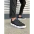 Tb165 Elite Bağcıklı Cilt Erkek Günlük Sneaker Ayakkabı Cbt - Siyah