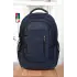 Lacivert Sportif Darbe Emici Su Geçirmez 14-16 inç Laptop Sırt Çantası