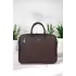 Lüx Unisex Kahverengi Laptop & Evrak Çantası 13-14.6 inç