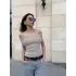 Madonna Yaka Sıfır Kol Bluz